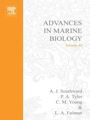 cover image of Advances in Marine Biology